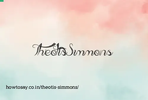 Theotis Simmons