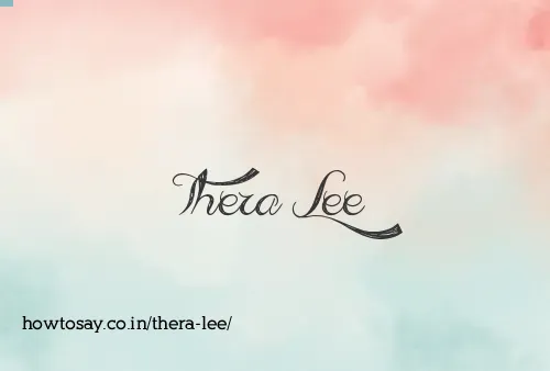 Thera Lee