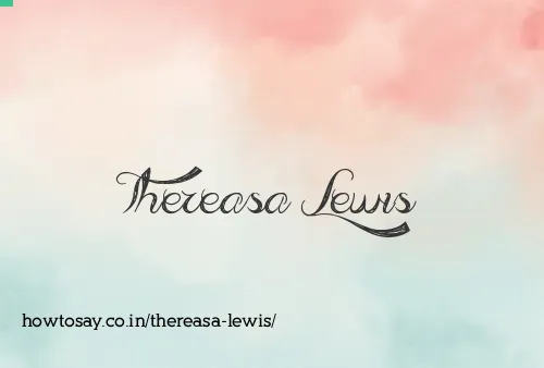 Thereasa Lewis