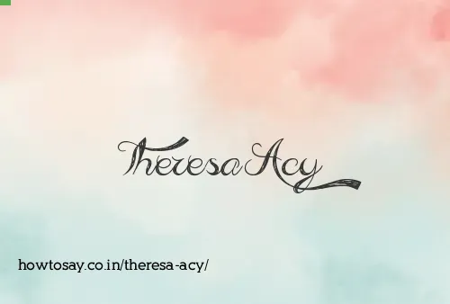 Theresa Acy