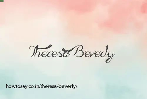 Theresa Beverly