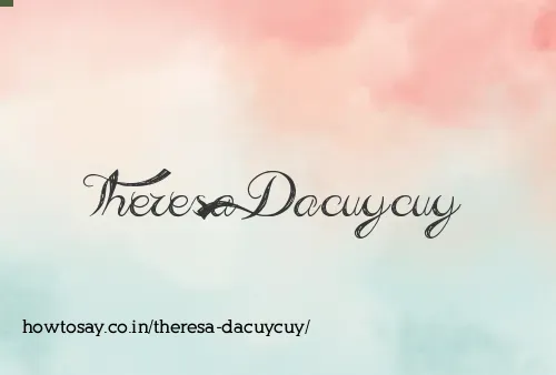 Theresa Dacuycuy