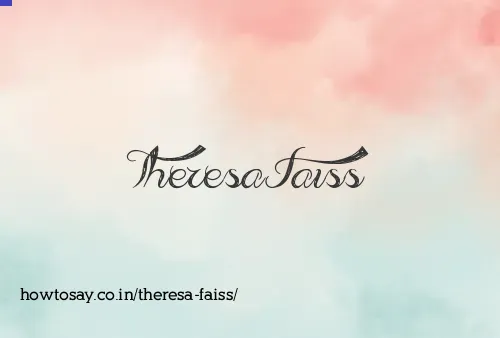 Theresa Faiss