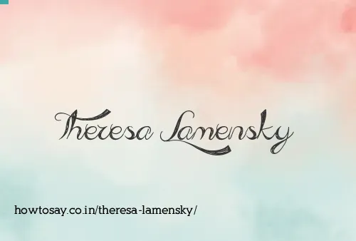 Theresa Lamensky