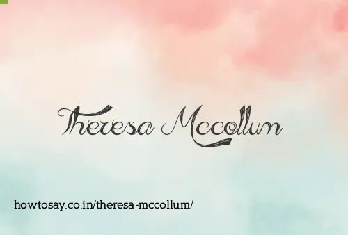 Theresa Mccollum