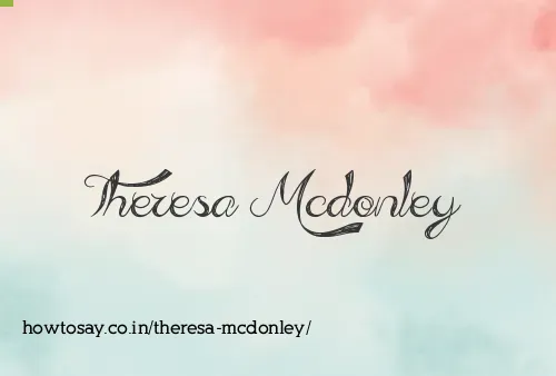 Theresa Mcdonley