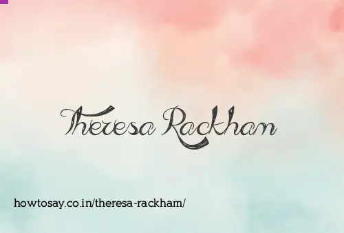 Theresa Rackham