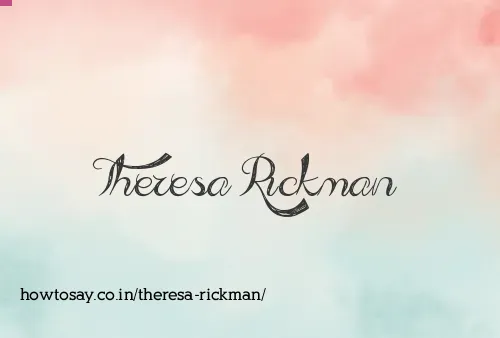Theresa Rickman
