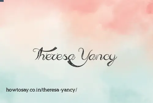 Theresa Yancy