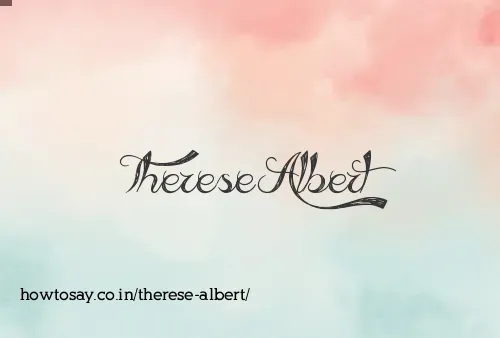 Therese Albert