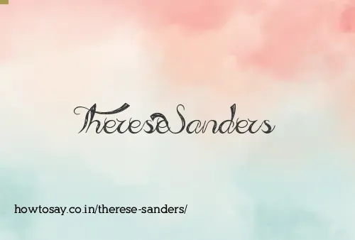 Therese Sanders