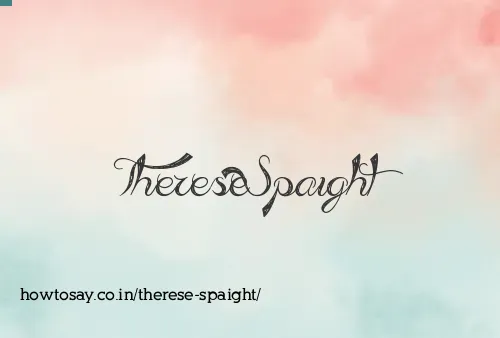 Therese Spaight