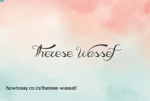 Therese Wassef