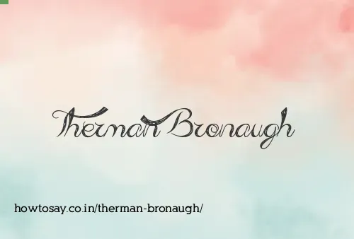 Therman Bronaugh