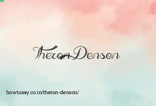 Theron Denson