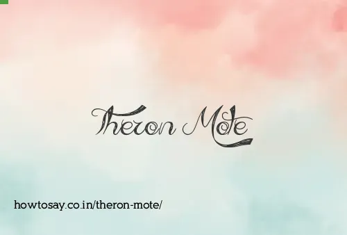 Theron Mote