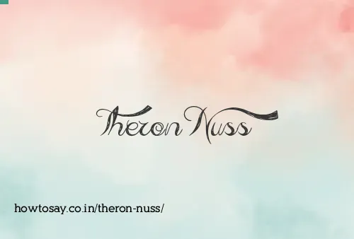 Theron Nuss