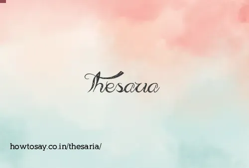 Thesaria