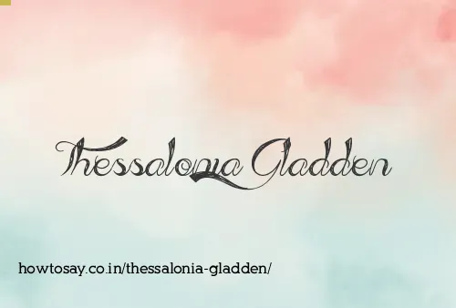Thessalonia Gladden