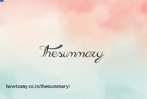 Thesummary