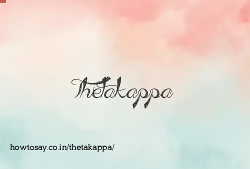 Thetakappa