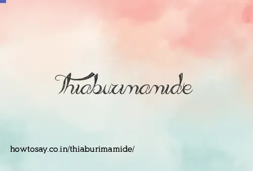 Thiaburimamide