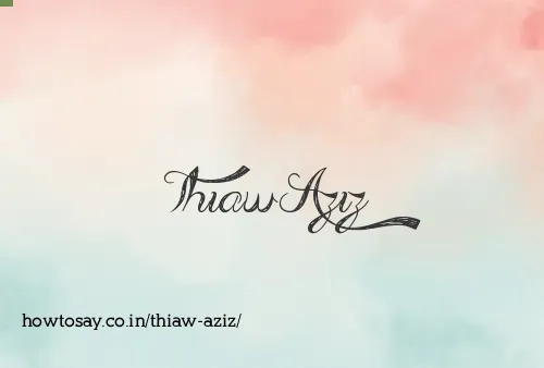 Thiaw Aziz