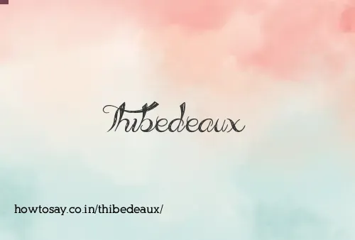 Thibedeaux