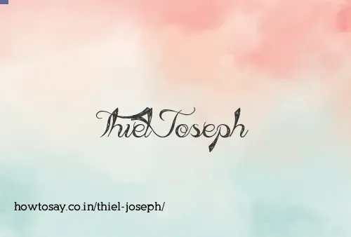 Thiel Joseph