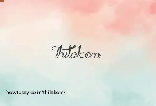 Thilakom