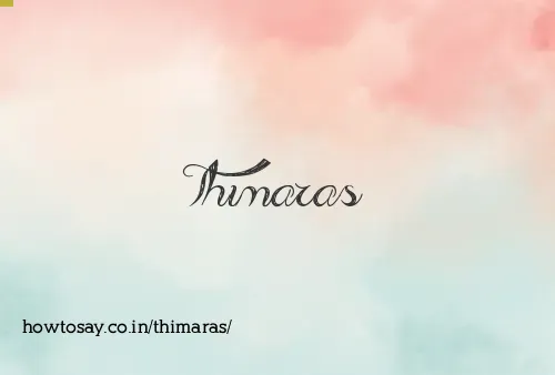 Thimaras