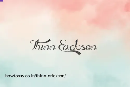 Thinn Erickson