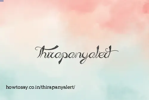 Thirapanyalert