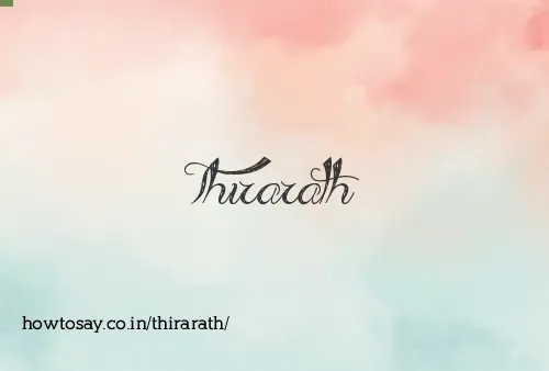 Thirarath
