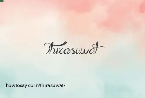 Thirasuwat