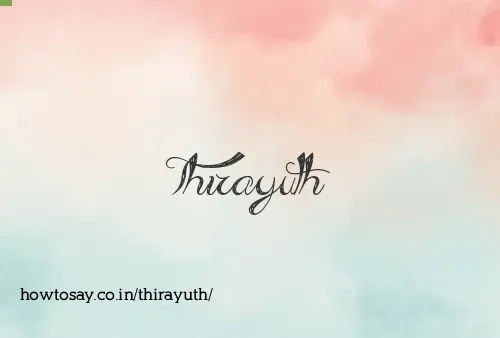 Thirayuth