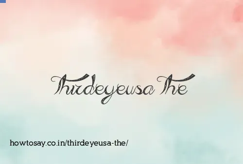 Thirdeyeusa The