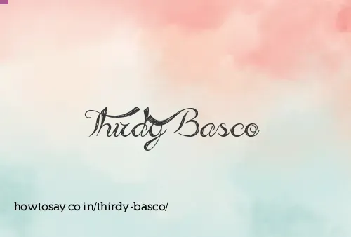 Thirdy Basco