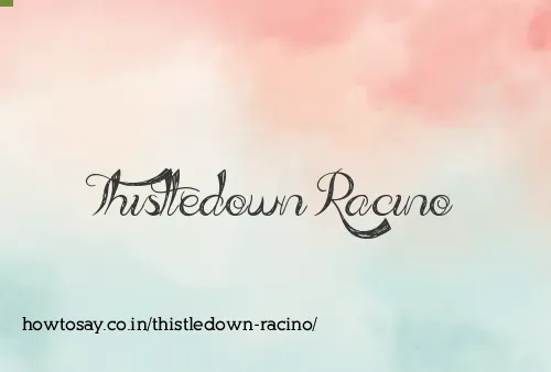 Thistledown Racino