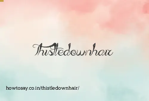 Thistledownhair