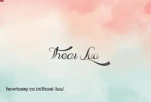 Thoai Luu
