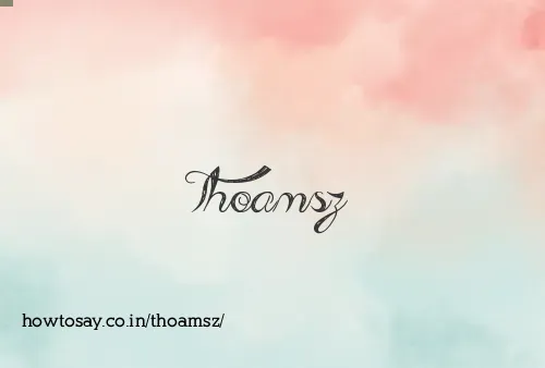 Thoamsz