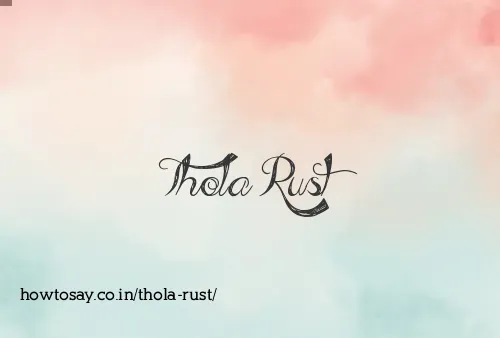 Thola Rust