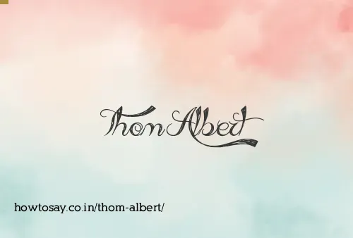 Thom Albert