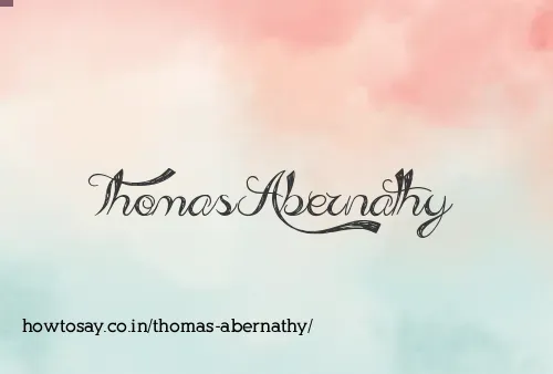 Thomas Abernathy