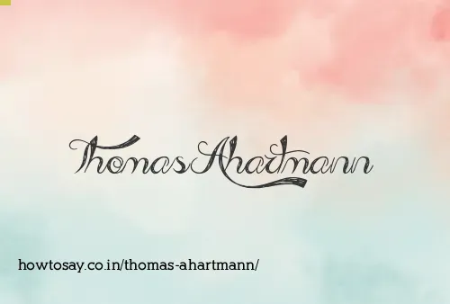 Thomas Ahartmann