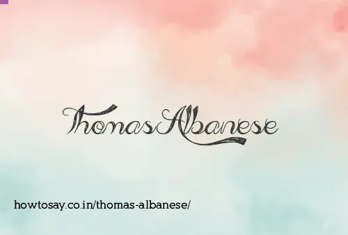 Thomas Albanese