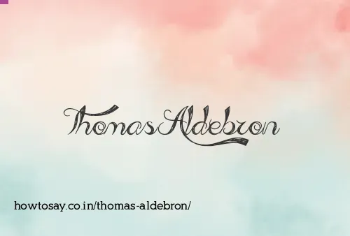 Thomas Aldebron