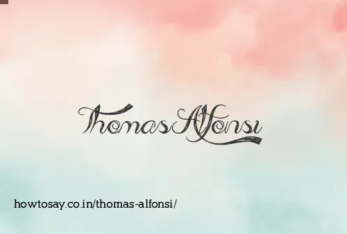 Thomas Alfonsi