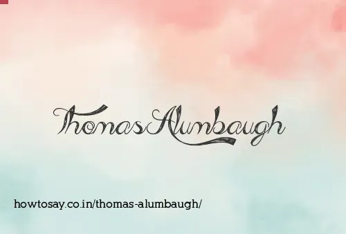 Thomas Alumbaugh